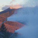 Snow guns roared to life this morning at Loon Mountain in New Hampshire (photo: Loon Mountain)