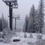 New snowfall at Northstar California on Saturday (photo: Northstar California Resort)