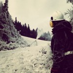 Sugarbush snowmakers prepare for the season today in Vermont (photo: Sugarbush Resort)