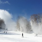 Skiers are on the slopes in the Southeast already, after Sugar Mountain, NC opened on Saturday for its second earliest opening day ever. (photo: Sugar Mountain)