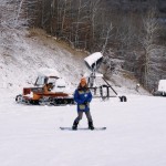 Wild Mountain, in Taylors Falls, MN, was once again the first ski area in the Midwest to open for the season when it did so on Saturday. (photo: Wild Mountain)