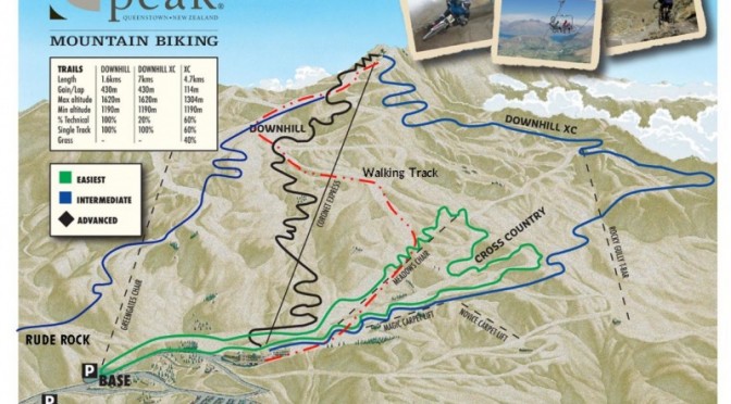 Mountain biking is back on the menu at Coronet Peak ski area in Queenstown, New Zealand. (image: NZSki)