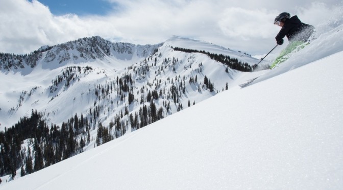 (file photo: Solitude Mountain Resort; Skier: Liz Pederson)