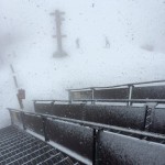 The summit at Mammoth Mountain, Calif. on Tuesday. (photo: MMSA)