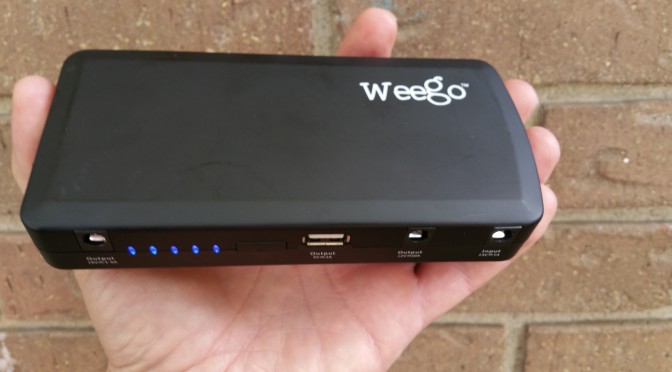 The Weego JS12 jump starter. (photo: FTO/Marc Guido)