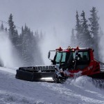 Snowmaking and grooming got the Lower Richards run added to Loveland's trail count for the weekend. (photo: Loveland Ski Area)