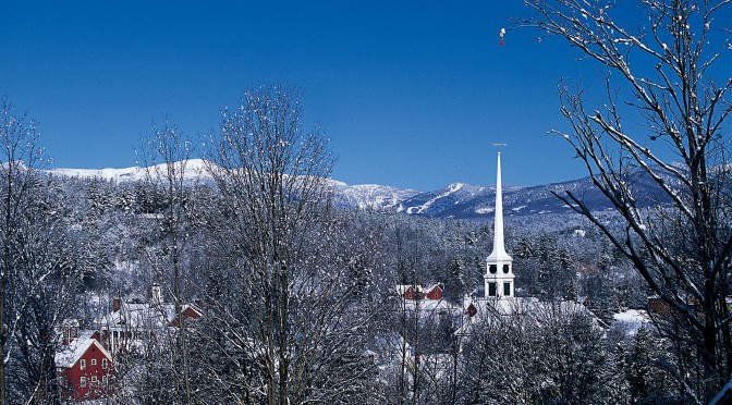 Stowe, the quintessential Vermont town. (file photo: Stowe Mountain Resort)