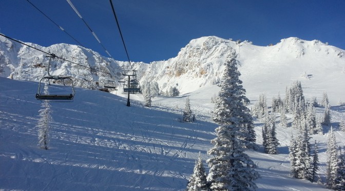 Snowbasin's John Paul lift. (file photo: FTO/Marc Guido)