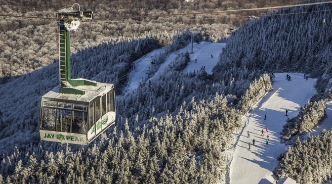 Jay Peak on Monday. (photo: Jay Peak Resort)