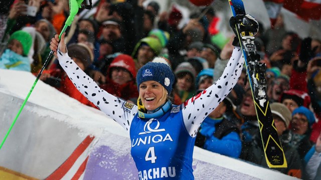 Velez Zuzulova Earns Second Straight Slalom Victory in Flachau