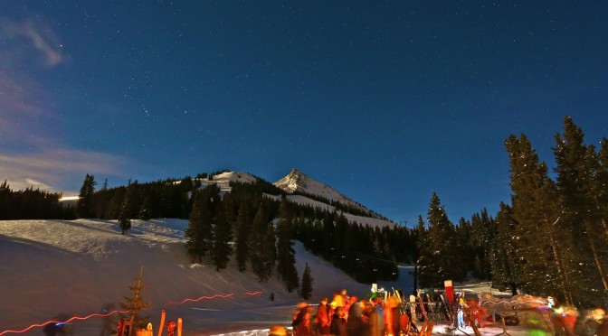 Last year's Full Moon Party at the Ice Bar at Uley's Cabin at Crested Butte Mountain Resort. (file photo: Chris Segal/CBMR)