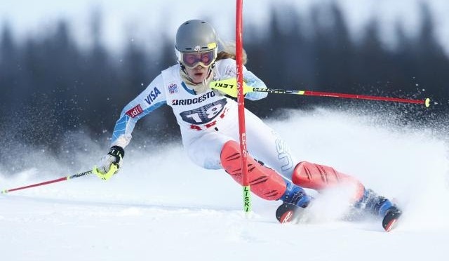 Resi Stiegler (shown here in Are, Sweden this season) has been consistently strong this season and looks for another top-10 result in Santa Caterina. (photo: Getty Images/Agence Zoom-Christophe Pallot via USST)