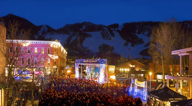 The annual Bud Light Hi-Fi Concert Series rocks downtown Aspen, Colo. (file photo: Aspen Skiing Company)