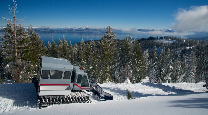 California's Homewood Mountain Resort has added snowcat skiing on Ellis Peak, along Lake Tahoe's West Shore. (photo: Garry Moore)
