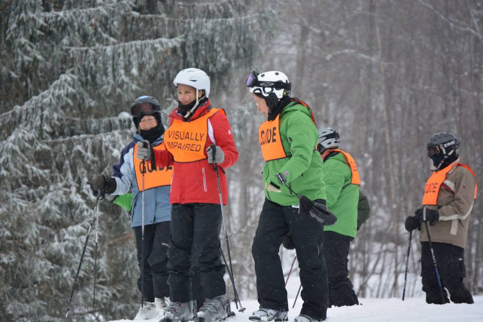 Blind Skiers to Attend Camp at Pico Mountain First Tracks!! Online