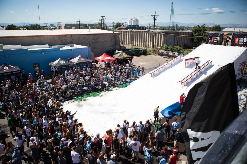 Snowboarding Returns to Downtown Denver First Tracks!! Online Ski