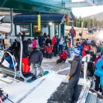 Opening day at Colorado's Arapahoe Basin Ski Area, Oct. 21, 2016. (photo: Dave Camara)