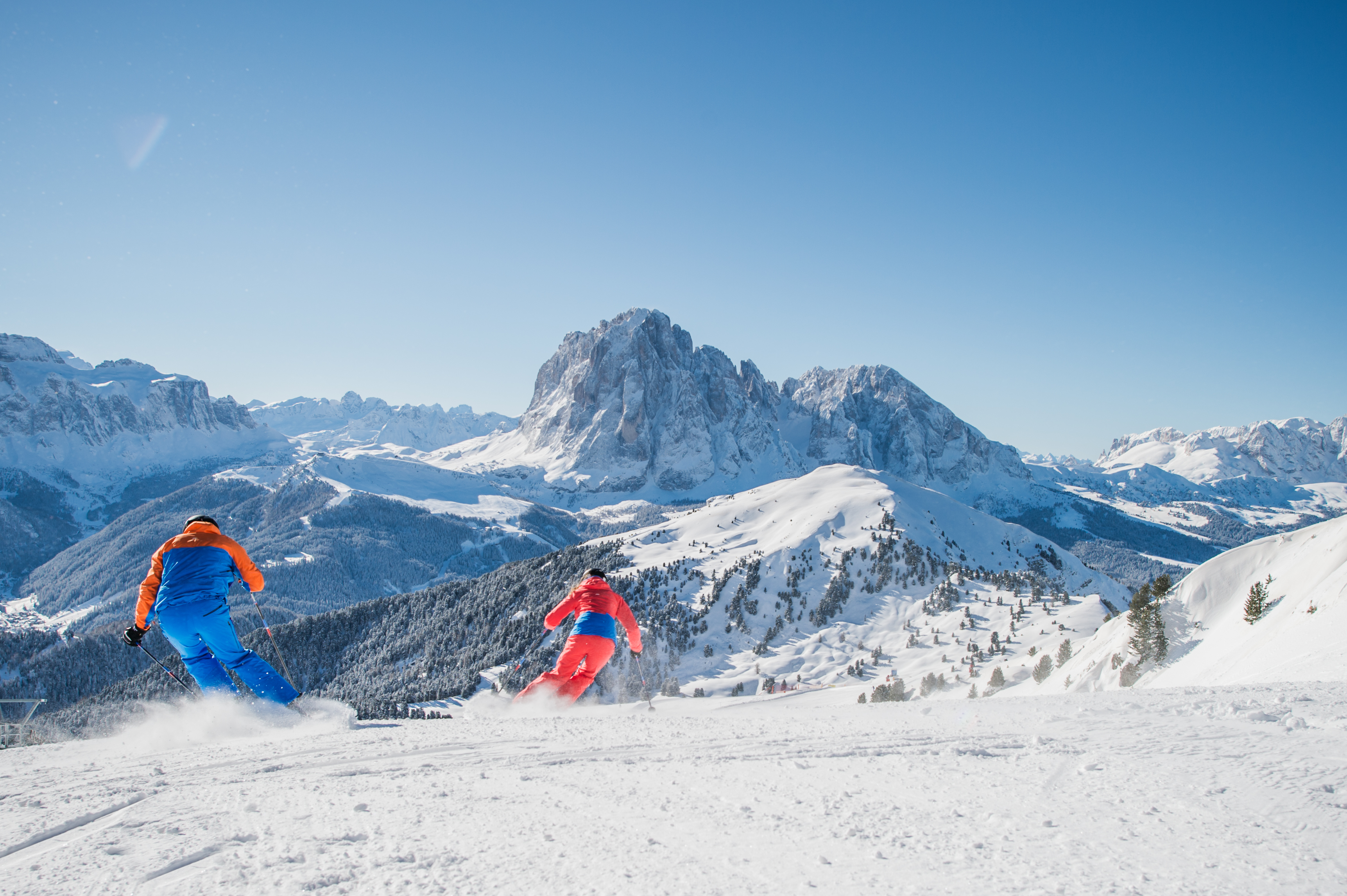 ski trip dolomites