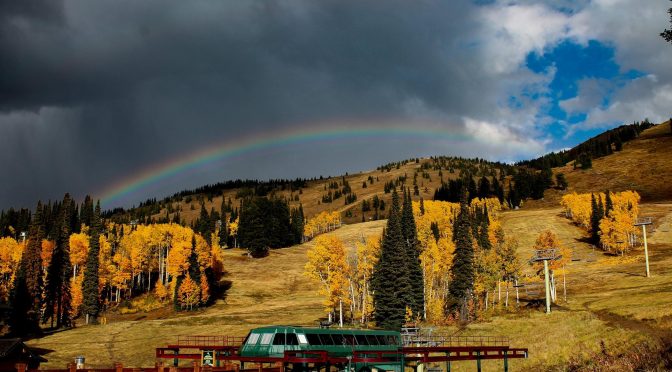 Grand Targhee's new Blackfoot chairlift. (photo: Grand Targhee Resort)