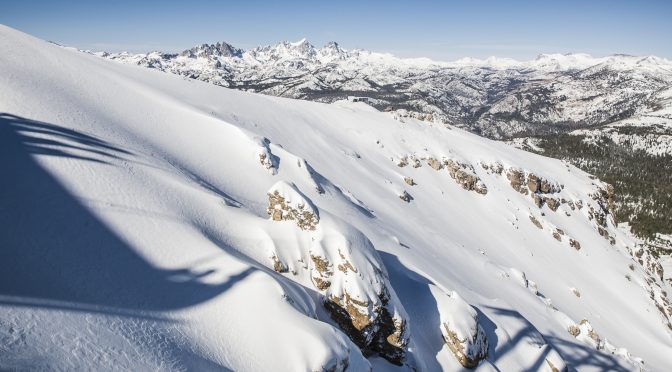 A storm over the weekend dropped another 18" on Mammoth Mountain. (photo: Peter Morning)