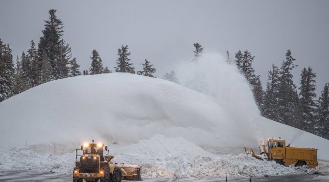 Massive Storm Closes Ski Resorts Across the Sierra