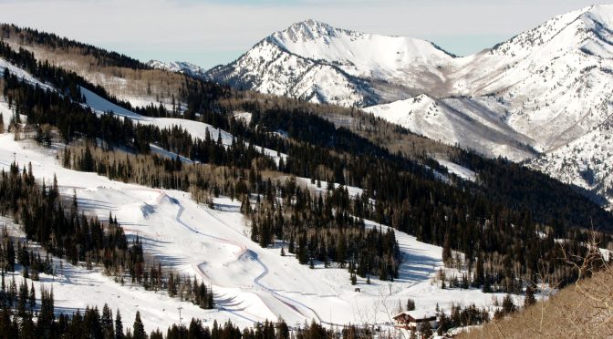 The Grand Prix Snowboard Cross course at Solitude Mountain Resort in Utah. (photo: US Snowboarding)