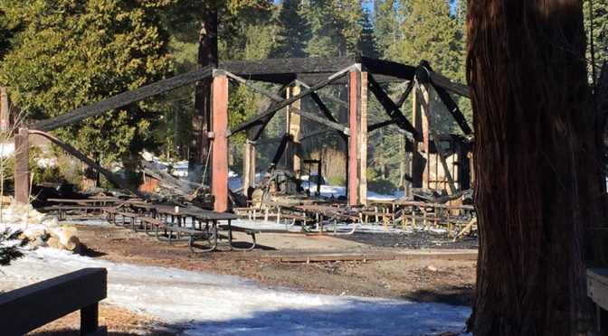 Fire Destroys South Lodge at Homewood