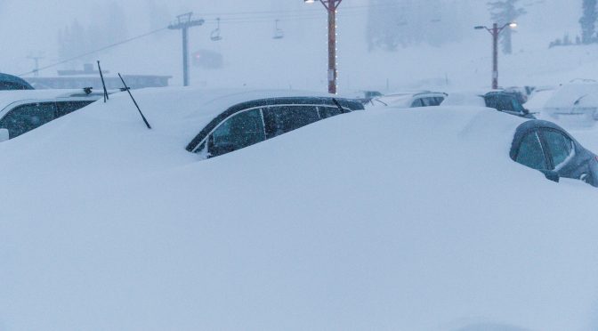 PHOTOS: “Atmospheric River” Pastes the Sierra