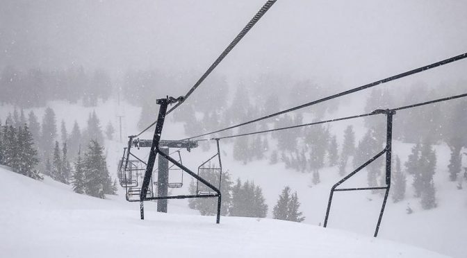 Time to dig out Chair 12! (photo: Mammoth Mountain Ski Area)