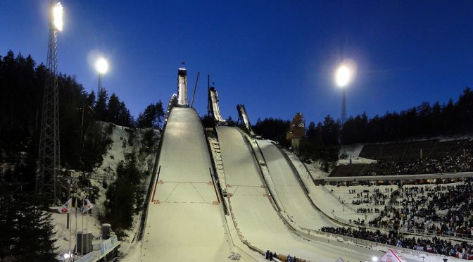 The ski jumps in Lahti, Finland. (file photo: Ari Helminen)