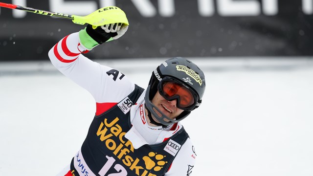 Americans Struggle as Hirscher Wins Slalom Title