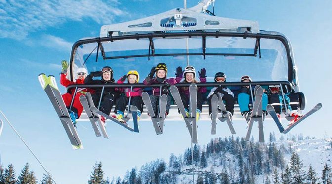 A new high-speed six-passenger chairlift like this one will be installed this summer at Eldora Mountain Resort in Colorado. (photo: Doppelmayr)