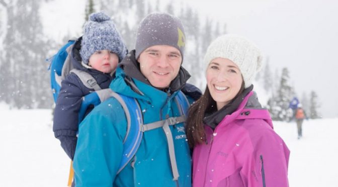 B.C. avalanche victim Corey Lynam and family. (photo: GoFundMe.com)