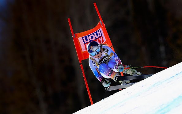 Lindsey Vonn was third in downhill training Tuesday at the Audi FIS Ski World Cup Finals in Aspen, Colo. (photo: Getty Images-Sean M. Haffey via USSA)