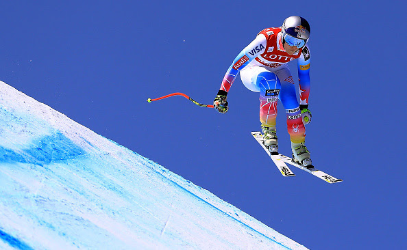 Lindsey Vonn finished second the Audi FIS Ski World Cup downhill at the Jeongseon Alpine Centre on Saturday in South Korea. (photo: Getty Images-Sean M. Haffey via USSA)