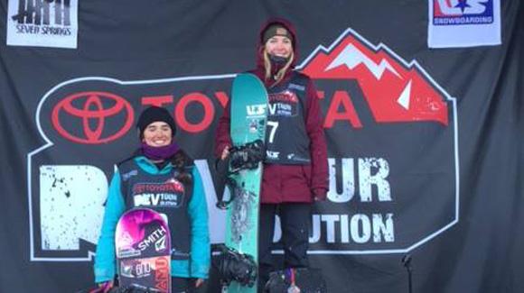 Healey and Caye Win Rev Tour Snowboard Titles