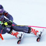 French racer Tessa Worley competes in the first run at the women’s Audi FIS Ski World Cup giant slalom race at Killington in Vermont on Saturday, November 25, 2017. (FTO photo: Martin Griff)