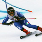 Italy’s Sofia Goggia competes in the first run at the women’s Audi FIS Ski World Cup giant slalom race at Killington in Vermont on Saturday, November 25, 2017. (FTO photo: Martin Griff)