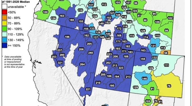 2022-23 Ski Season Progress Report as of January 15, 2023