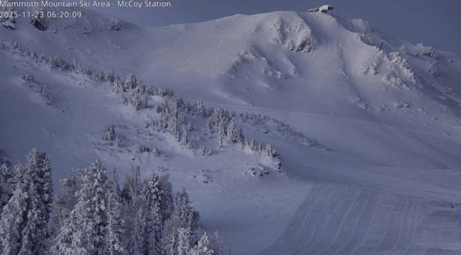 2025-26 Ski Season Progress Report as of November 23, 2025